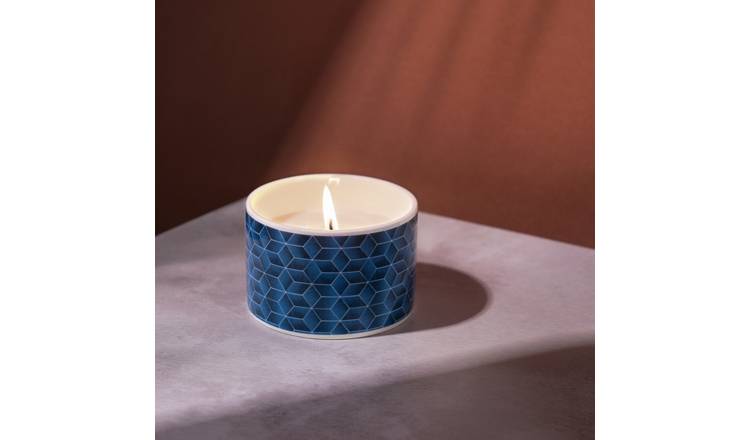 Fired Earth Medium Candle - Assam & White Cedar