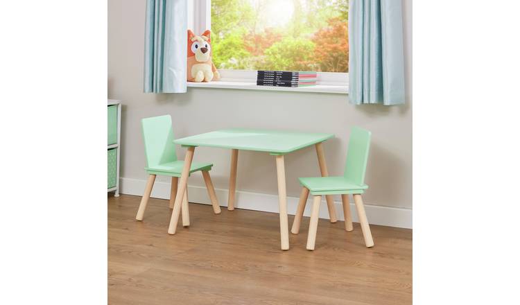 Liberty House Toys Kids Table and Chair Set - Green