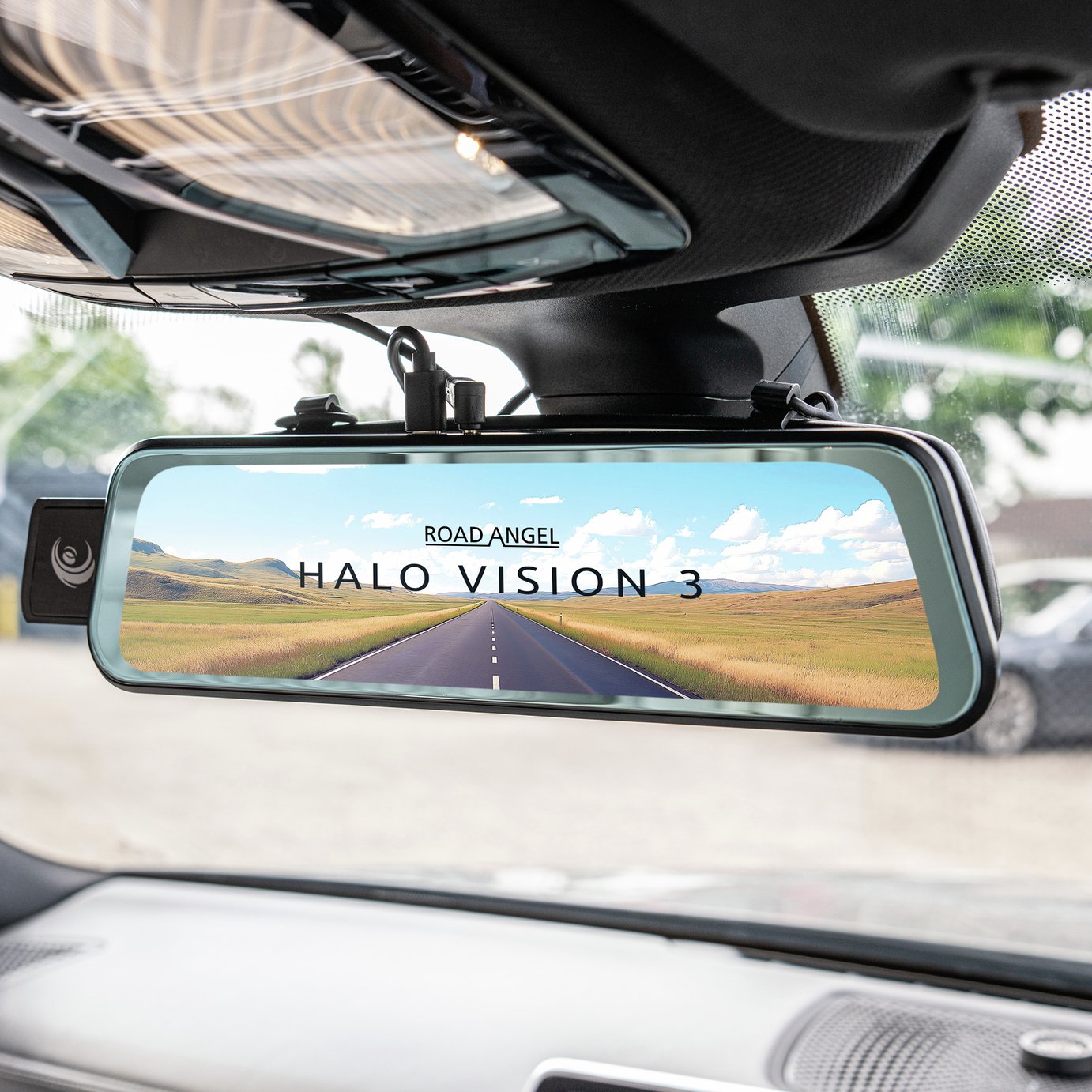 3 Channel Rear View Mirror Camera, 4K Full Triple Mirror Dash Cam...
