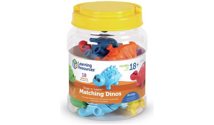 Learning Resources Snap-n-Learn Matching Dinos