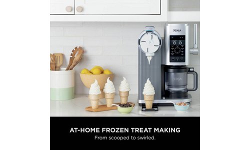 Ninja CREAMi Scoop & Swirl Soft Serve & Ice Cream Maker