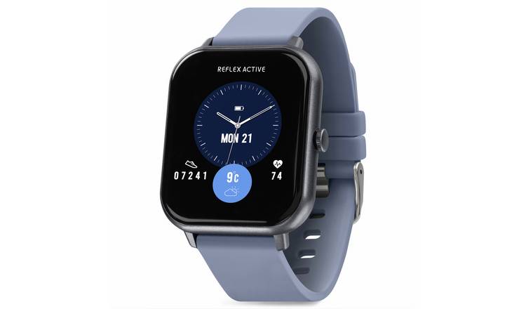 Reflex Active Nexus Blue Silicone Strap Calling Smart Watch