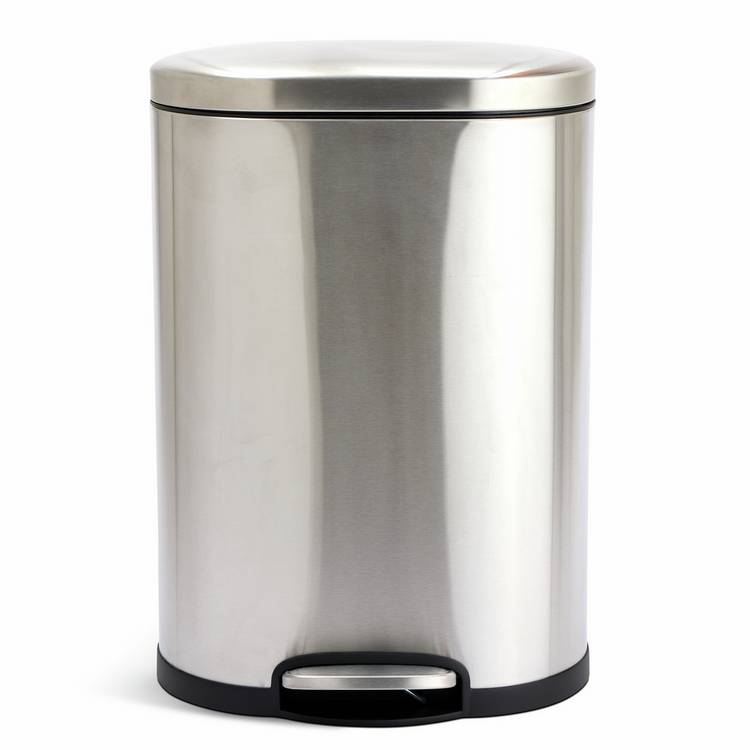 Habitat 30 Litre Pedal Bin - Stainless Steel 0