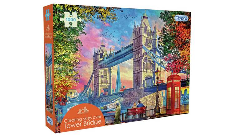 Gibsons Tower Bridge 1000 Piece Jigsaw Puzzle