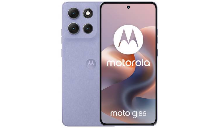 SIM Free Motorola g86 5G 256GB Mobile Phone - Cosmic Sky