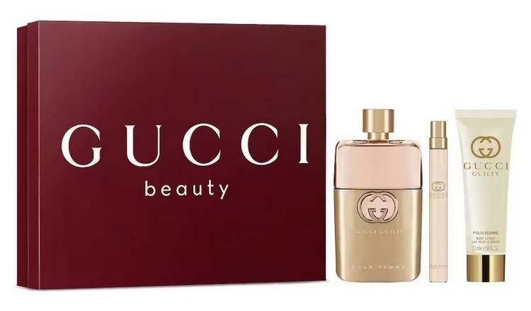 Gucci Guilty EDP, Lotion & Travel Spray Gift Set