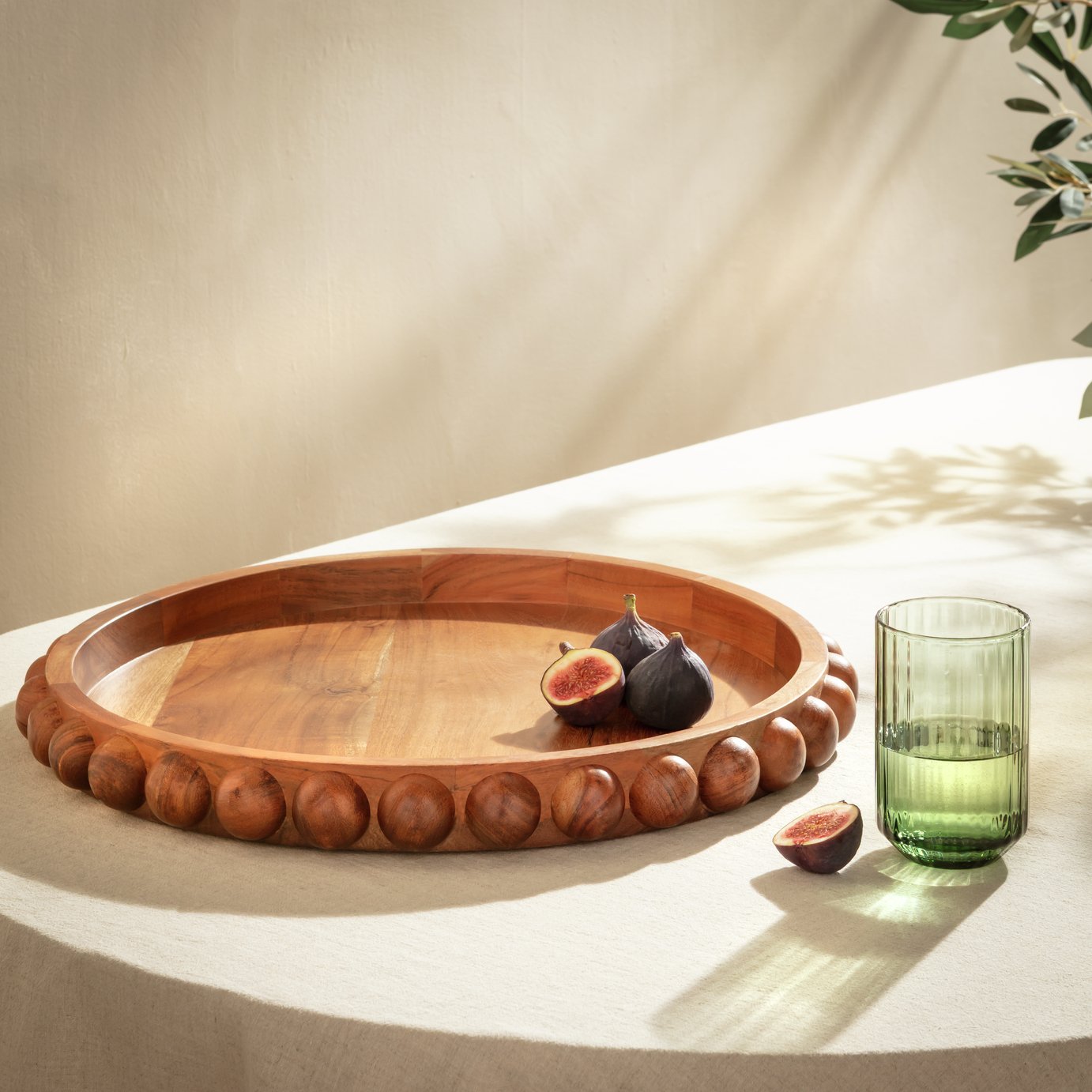 Bobbin Wooden Tray