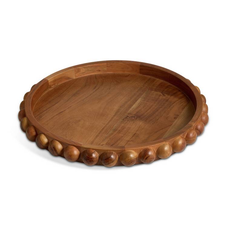 Habitat Bobbin Wooden Tray 0