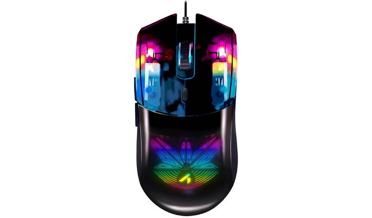 STEALTH Light-Up 3D Wired Gaming Mouse - Black
