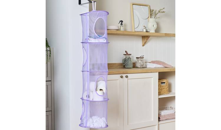 Argos Home Kids Hanging Storage Unit - Purple