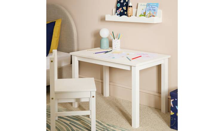 Argos Home Scandinavia Nursery Table - White