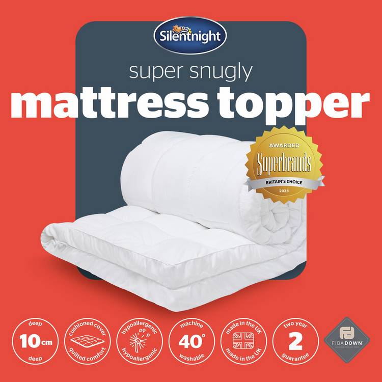 Silentnight Super Snuggly 10cm Mattress Topper - Single 0