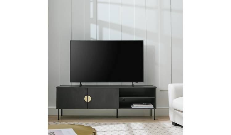 Argos Home Irmina 2 Door TV Unit - Black