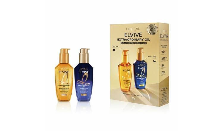 L'Oreal Elvive Extraordinary Day and Night Hair Oil Set
