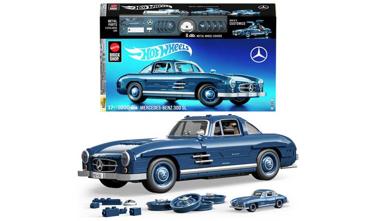 Hot Wheels Mercedes-Benz 300 SL Building Toy Kit