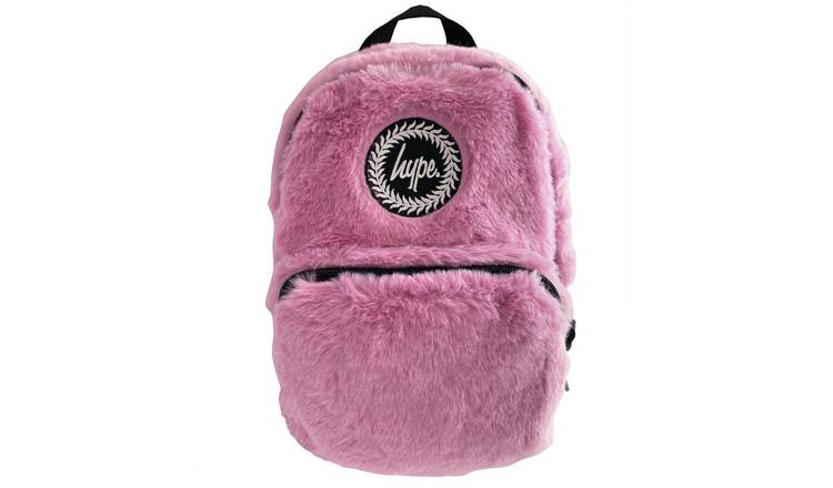 Hype Faux Fur Mini 5L Backpack - Pink