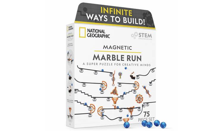 National Geographic Magnetic Marble Run
