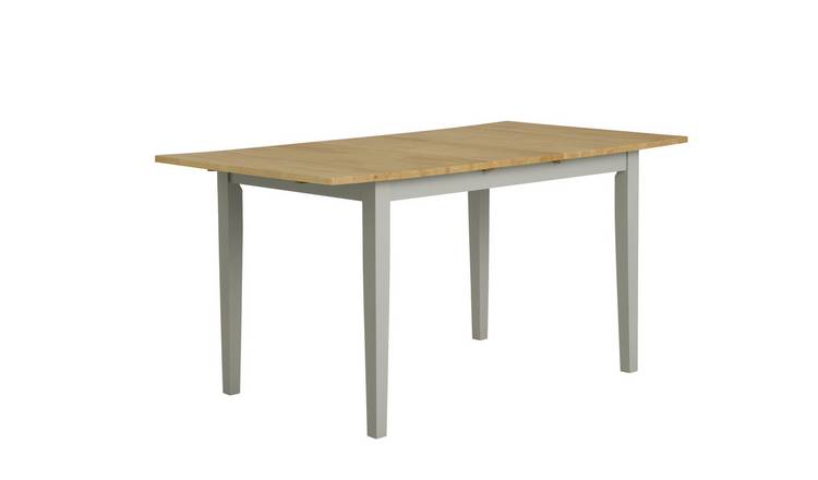 Argos Home Chicago Extending 6 Seater Dining Table - Grey