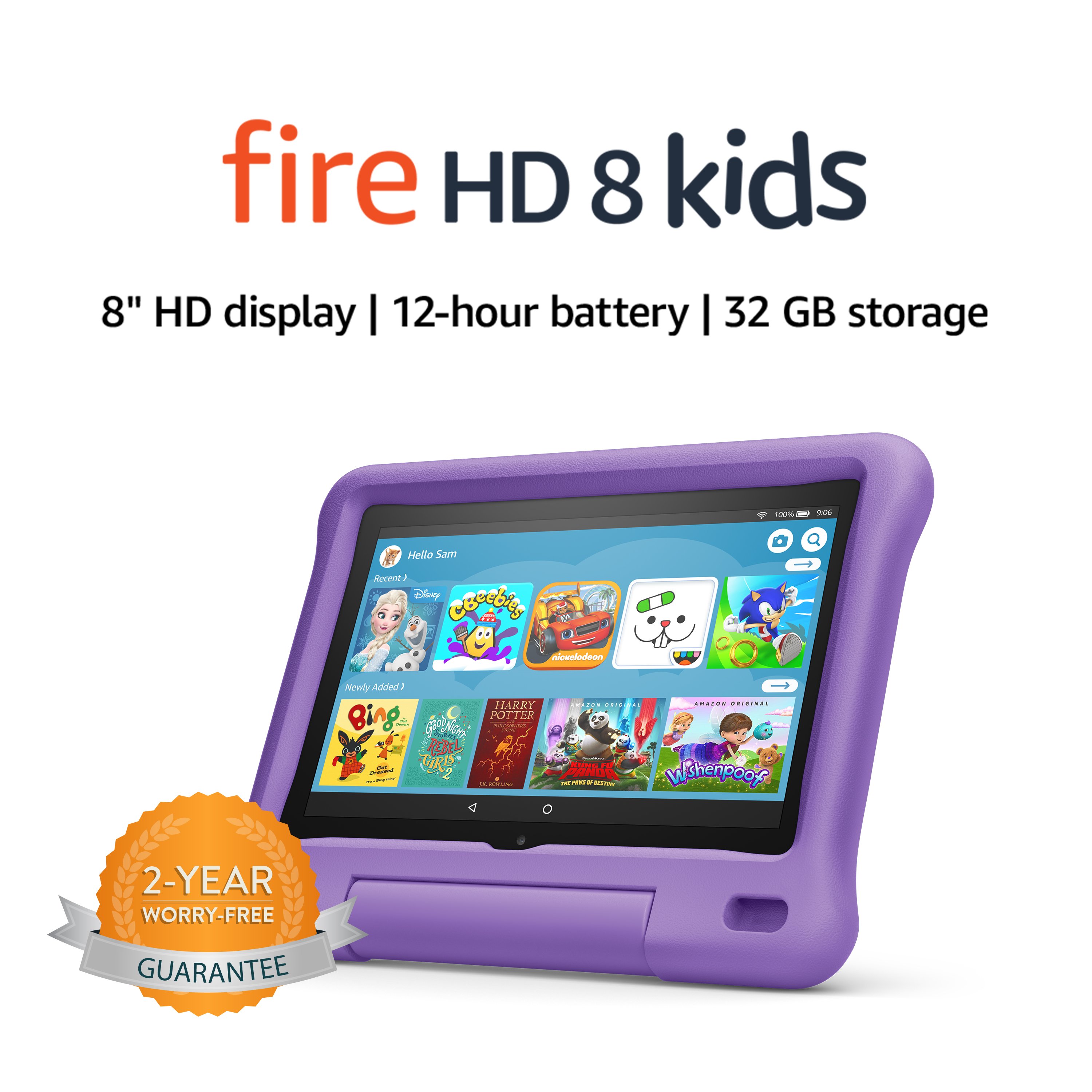 Amazon Fire HD 8 Inch Kids Edition Tablet & Case Review
