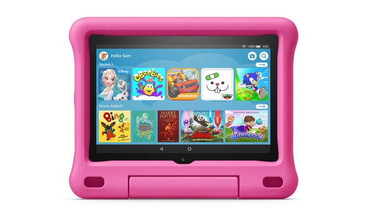 Amazon Fire HD 8 Kids 8in 32GB Tablet & Kid-Proof Case Pink