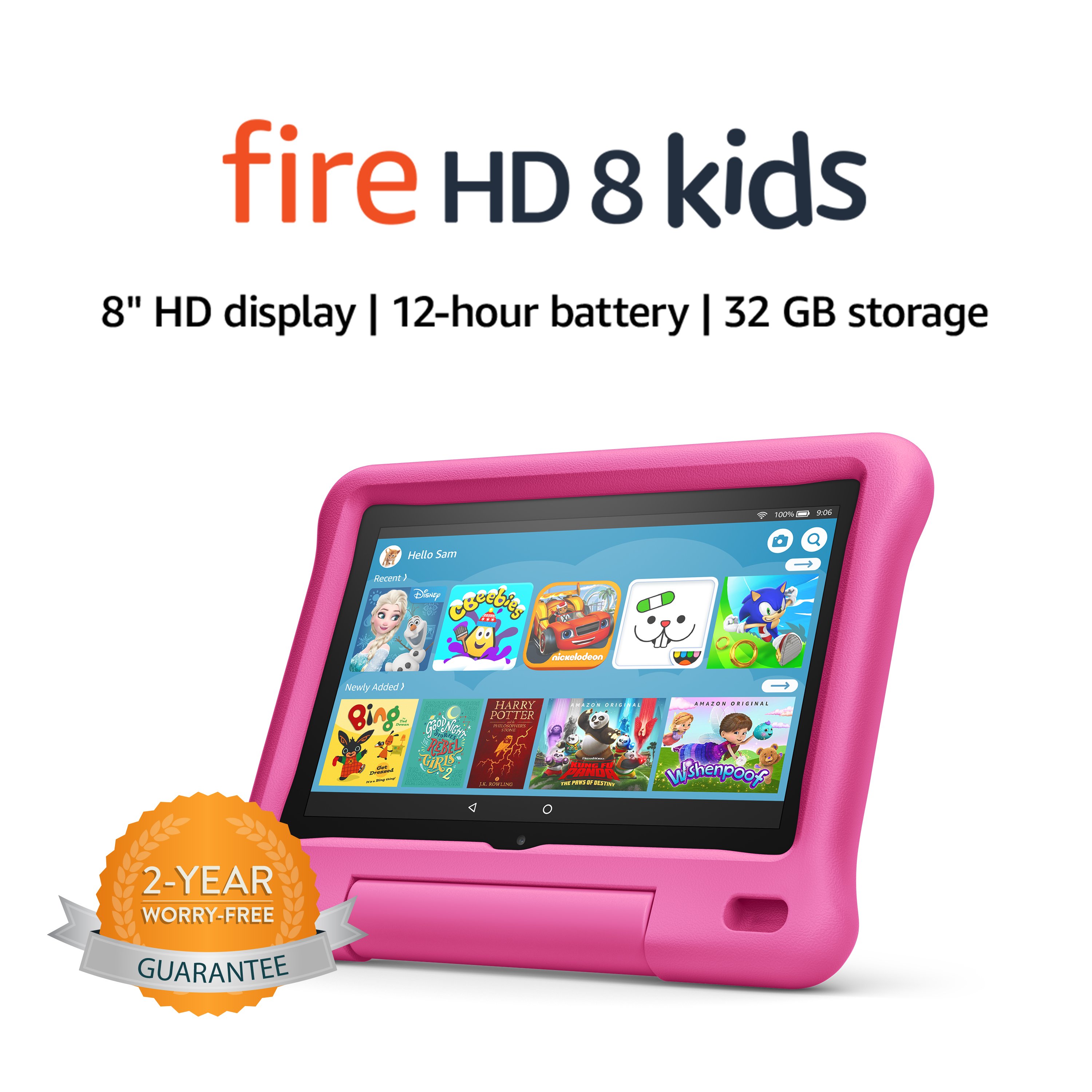 Amazon Fire HD 8 Inch 32GB Kids Edition Tablet & Case Review