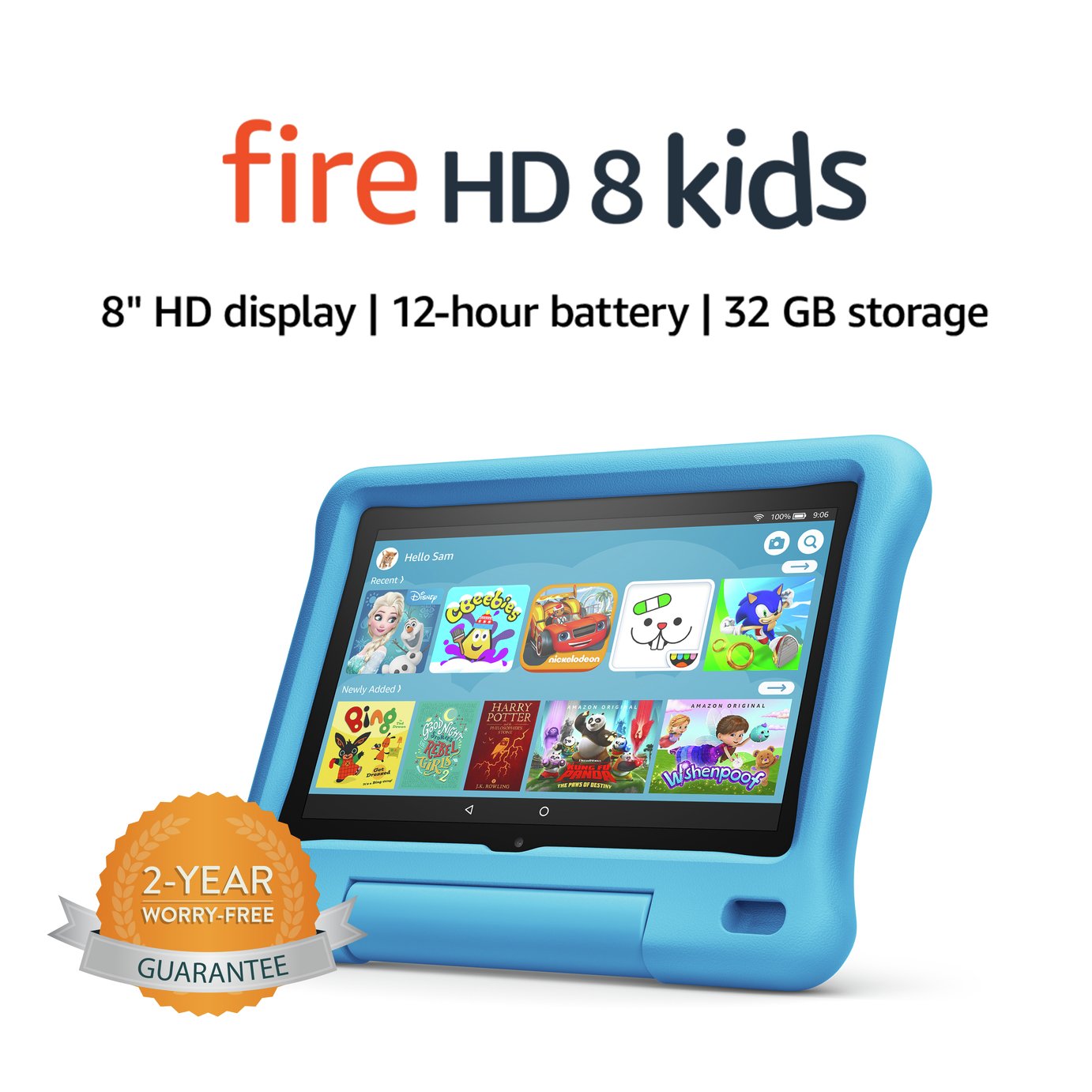 Amazon Fire HD 8 Inch 32GB Kids Edition Tablet & Case Review