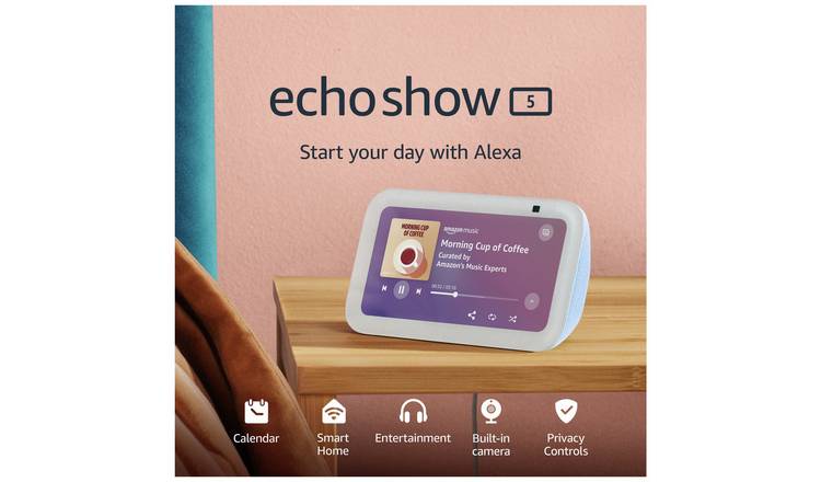 Buy Amazon Echo Show 5 3rd Gen Smart Speaker with Alexa - Blue