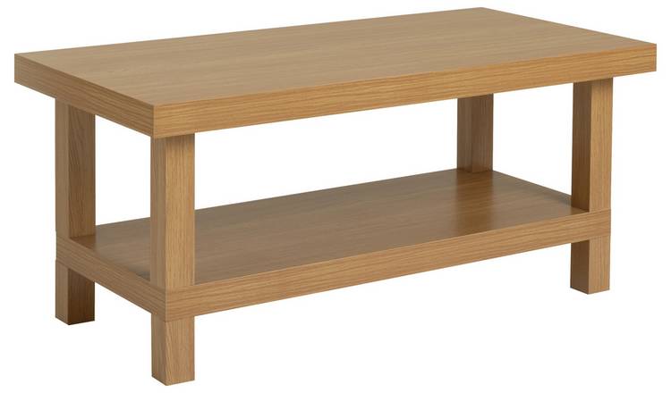 Argos Home Stratford Chunky Coffee Table - Oak Effect 