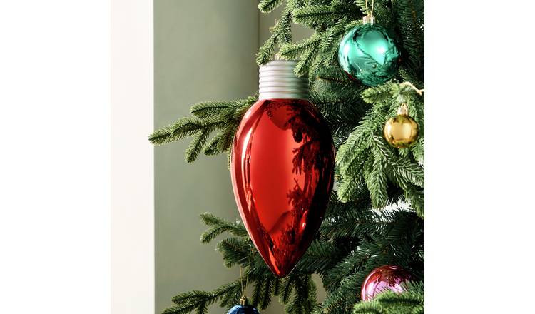 Habitat Single Oversized Red Christmas Hanging Ornament