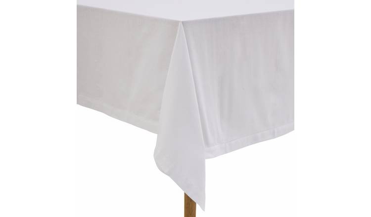 Habitat Table Cloth - White