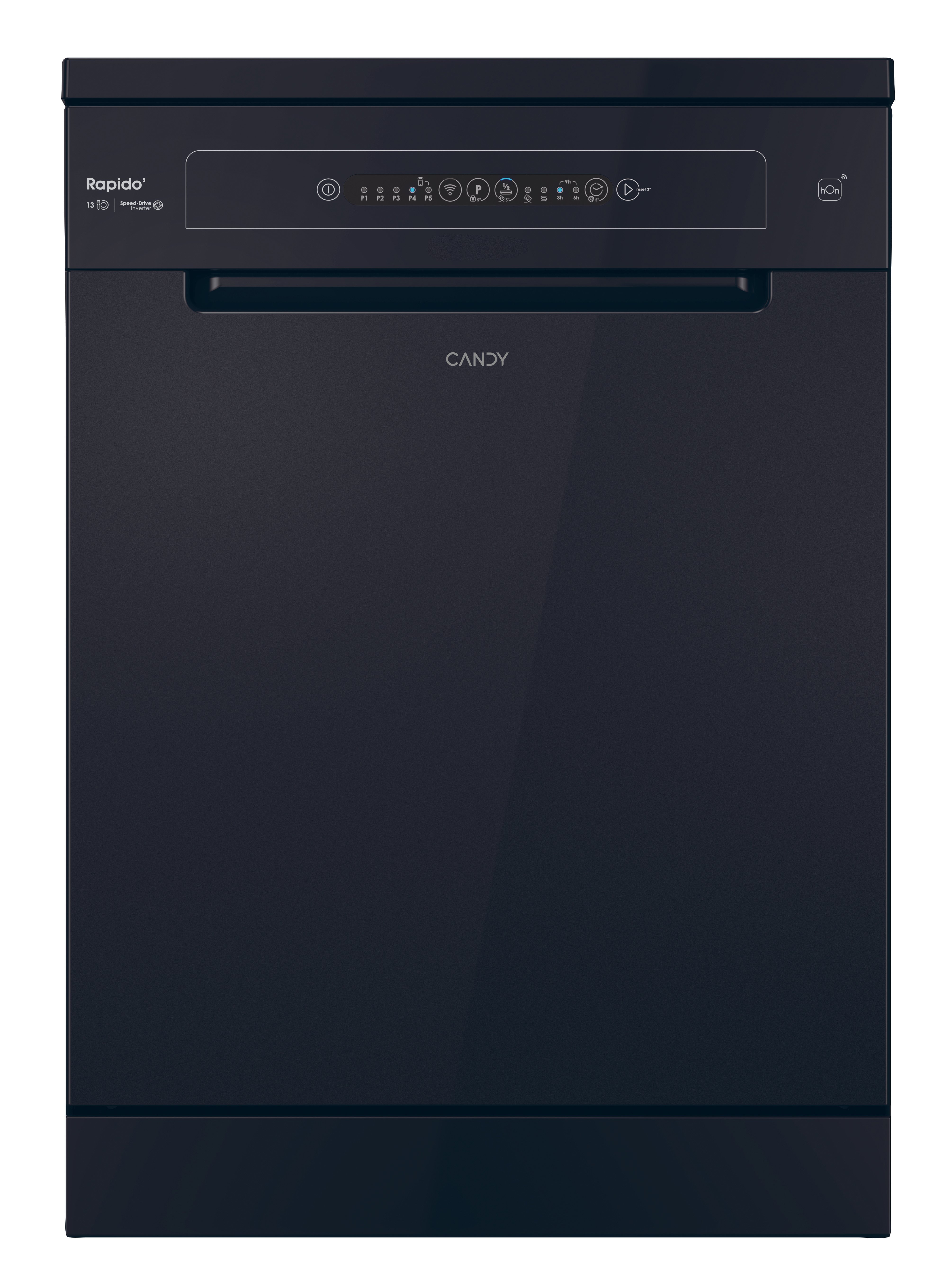 Candy FS CF3E9L0B80 Full Size Dishwasher - Black