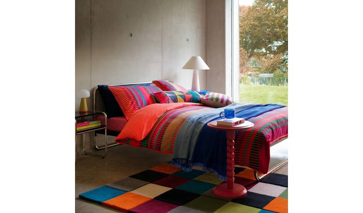 Habitat Archive Patch Wool Rug - 170x120cm