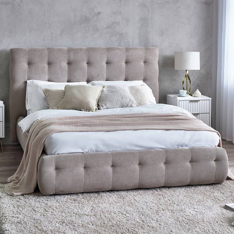 Julian Bowen Odette Double Bed Frame - Grey 0