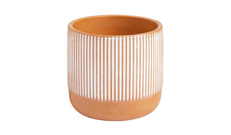 Habitat Terracotta Small Planter - Orange