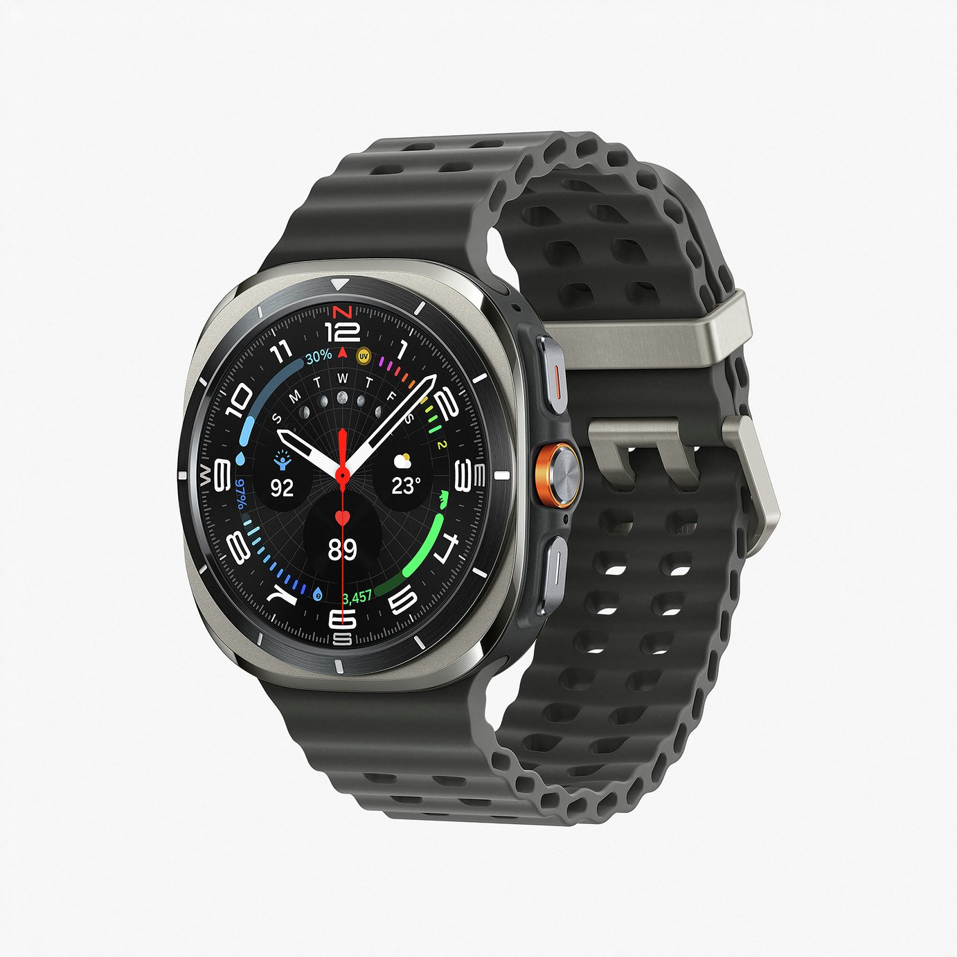 Samsung Galaxy Watch Ultra (2025) Smart Watch - Silver/Black
