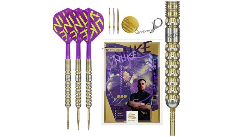 Target Luke Littler Prodigy 90% Tungsten 23g Darts Set