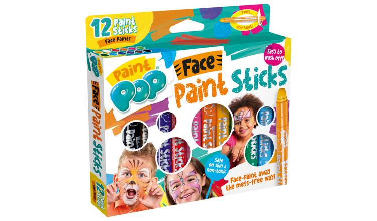 Paint Pop Face Paints 12 Pack