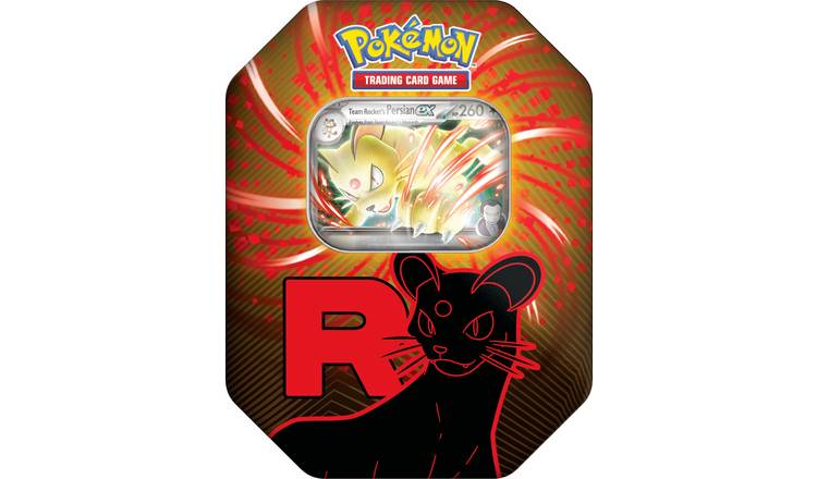 Pokémon Persian Team Rocket Tin Trading Card