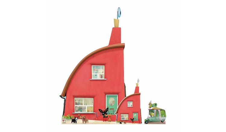 Star Cutouts Bing Bunnys House Cardboard Cutout