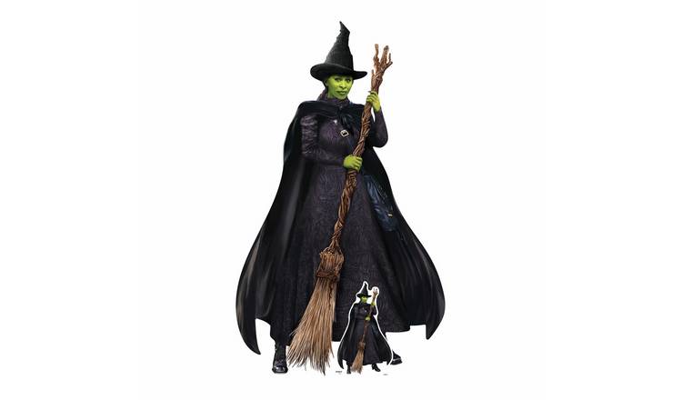 Star Cutouts Wicked Elphaba Green Cardboard Cutout