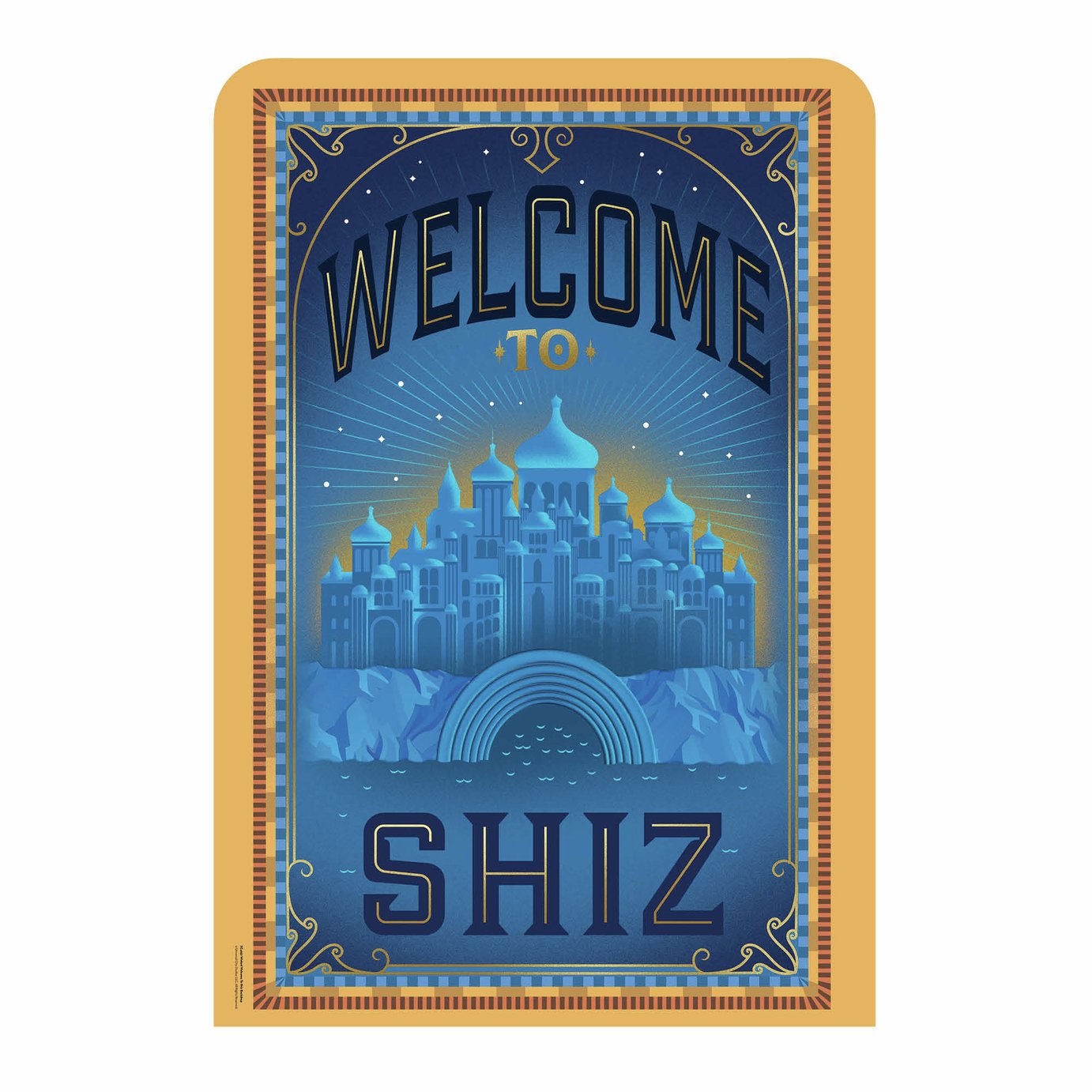 Wicked Movie PopGrip Adesivo Wicked Welcome To Shiz - Front & Back - 2