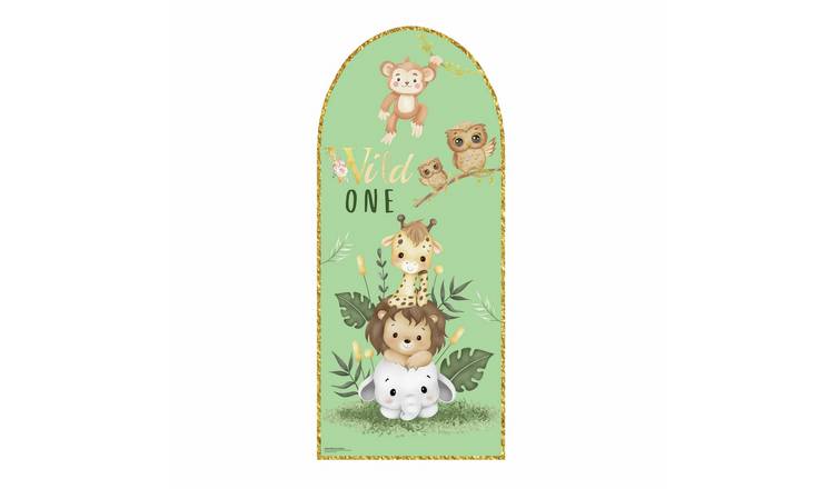 Star Cutouts Wild One Cardboard Backdrop