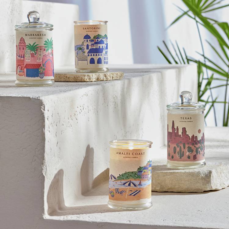 Habitat Destination Candle Gift Set - Pack of 4 0