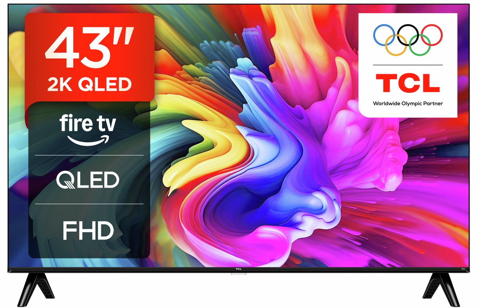Buy TCL 43 Inch 43SF560-UK Smart FHD HDR QLED Freely TV