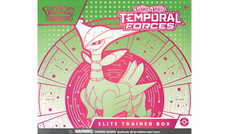 Pokémon TCG SV05 Iron Leaves Elite Trainer Box Trading Card 