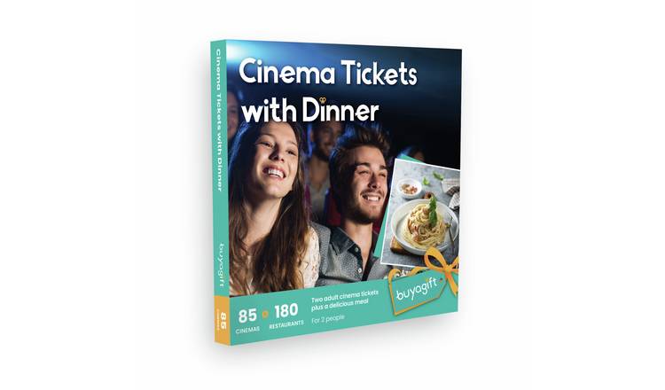 Buyagift Cinema Tickets with Dinner For 2 Digital Download