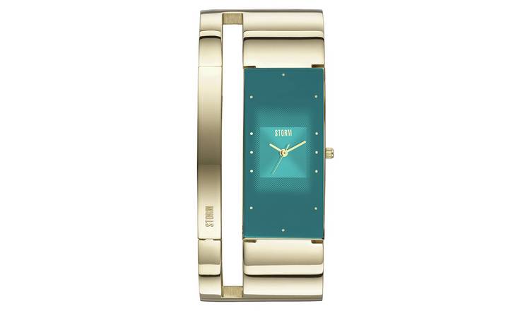 STORM Alvera Teal Dial Stainless Steel Bracelet Watch