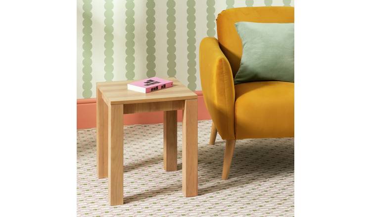 Habitat Cyril Side Table - Oak
