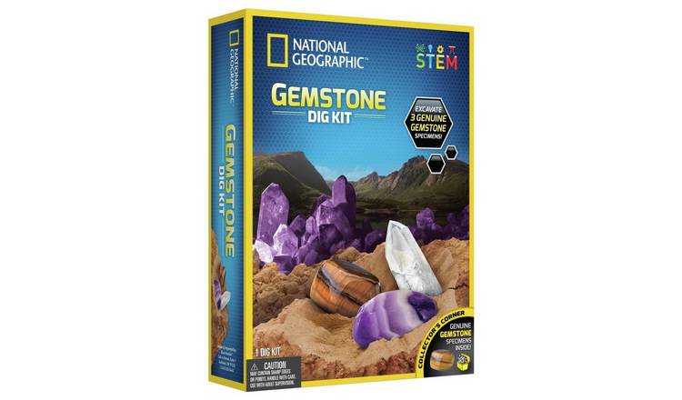 National Geographic Gemstone Dig Kit