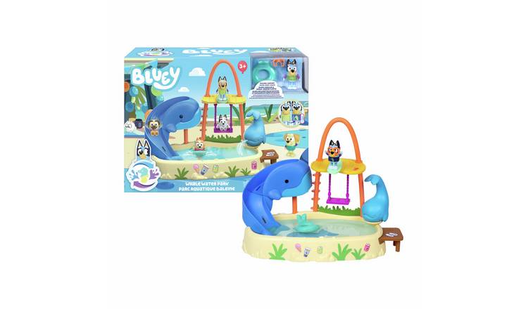 Bluey Whale Water Park Playset